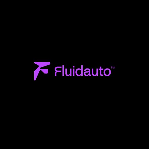 Fluid design with the title 'Fluidauto Logo'