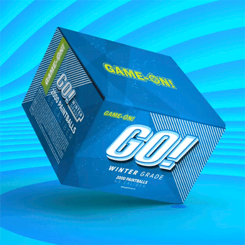 Sport packaging with the title 'GO! Active packaging Design'