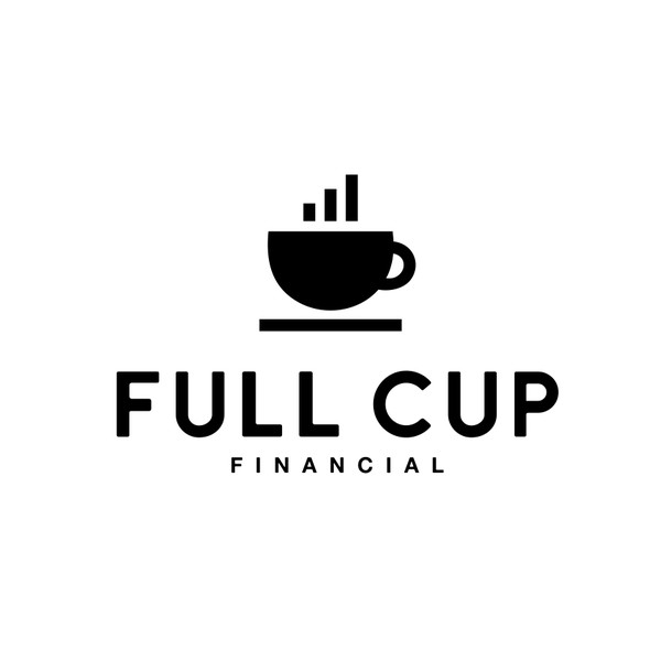 Cup brand with the title 'Design logo and brand for Full Cup Financial!'