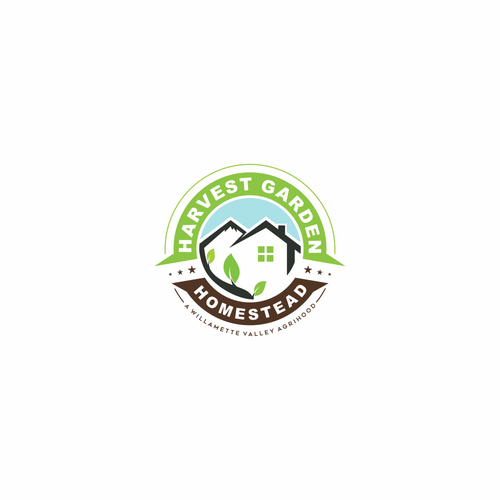 Green and gray design with the title 'Bold logo design'