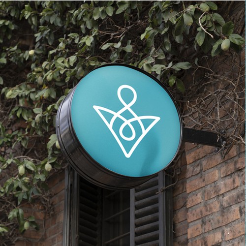 V logo with the title 'Vibeli'