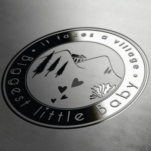Support logo with the title 'Logo for Biggest Little Baby, Baby Store/Support Center'