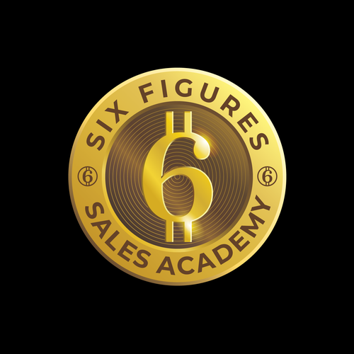 Shiny logo with the title 'Shining Logo for Sales Academy'