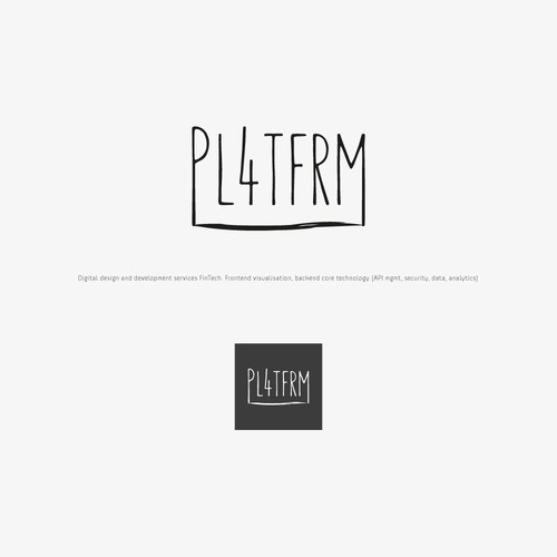 Shadow logo with the title 'PL4TFRM'