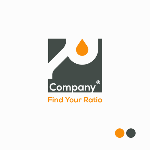 Chalk logo with the title 'Professional logo for a CBD and THC cartridge company.'