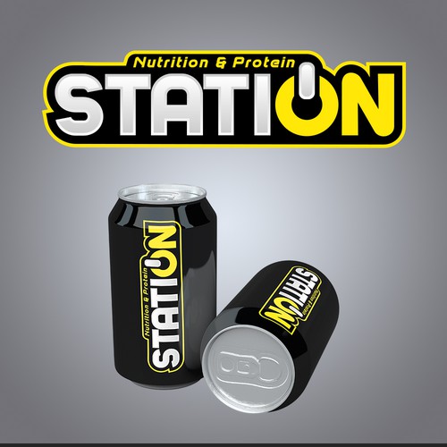 Gym brand with the title 'Sportive style logo'