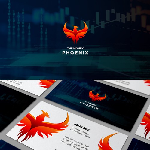 Phoenix brand with the title 'Discover The Money Phoenix's new identity!'
