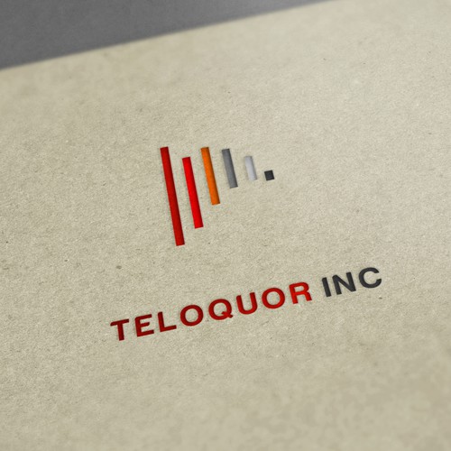 Telecommunications logo with the title 'Logo for telecom/wireless start up firm.'