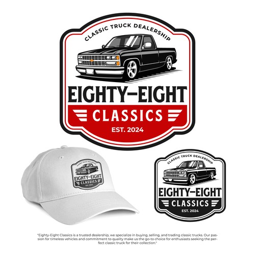 Truck brand with the title 'Classics Car'