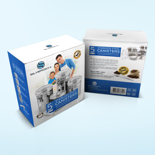 3D packaging with the title 'Simple & Elegant'