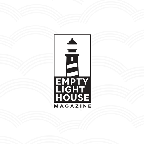 Magazine logo with the title 'logo concept for Empty Lighthouse Magazine'