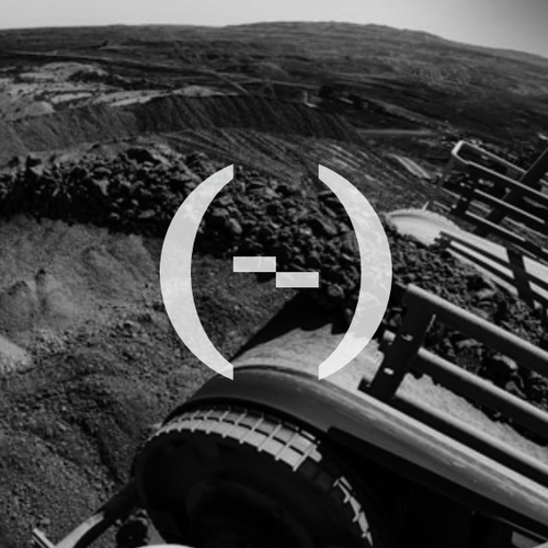 Mining design with the title 'Logo for a deep tech mining company'