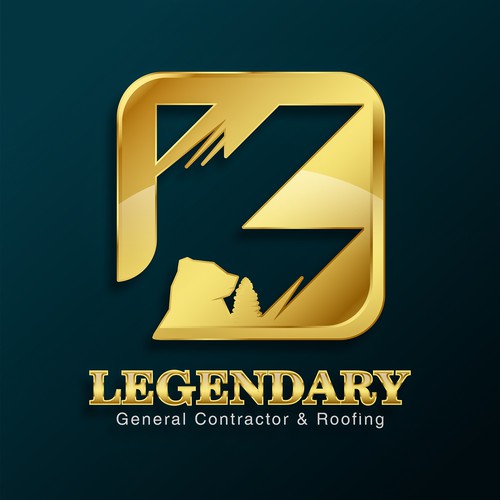 Wildlife design with the title 'luxury masculine logo for JK LEGENDARY'