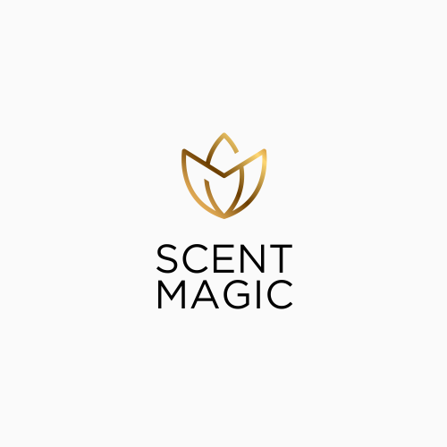 Brand logo with the title 'SCENT MAGIC'