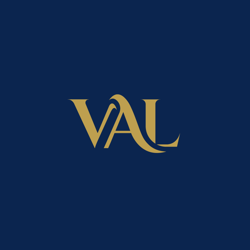Curvy logo with the title 'VAL'