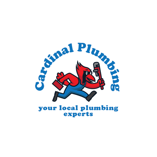 Robin logo with the title 'Cardinal Plumbing'