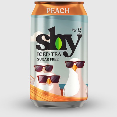 Iced tea can design
