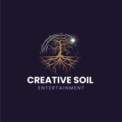 Comet logo with the title 'Creative soil'