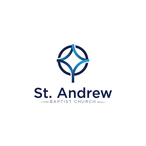 Ministry logo with the title 'St. Andrew Baptist Church Logo'
