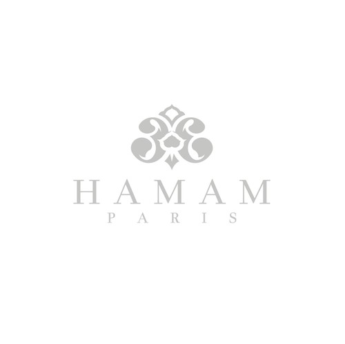 Royal design with the title 'Hamam Paris'