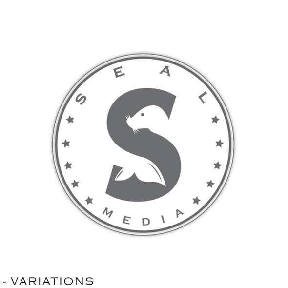 Seal design with the title 'Create a slick professional logo for Seal Media'