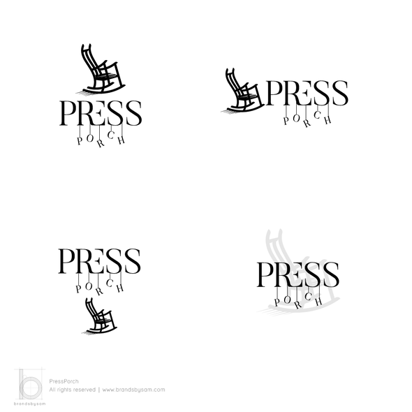 Deck logo with the title 'Logo Design for Press Porch'