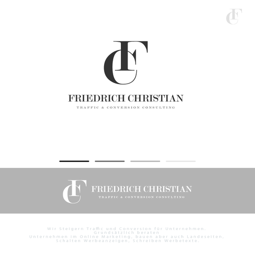 Consultant logo with the title 'Marceting logo'