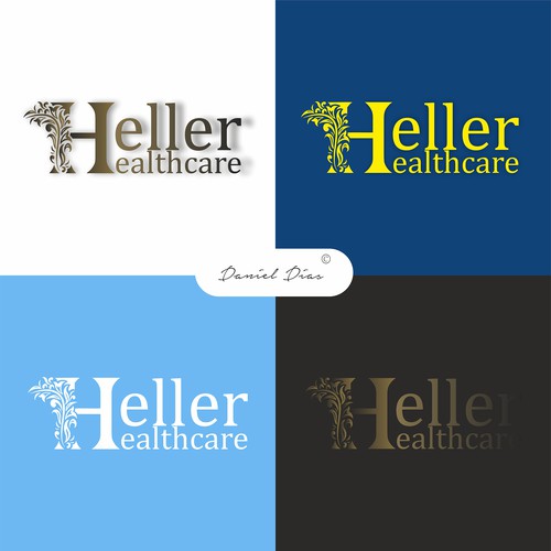 Glamorous logo with the title 'Simple & Clean'