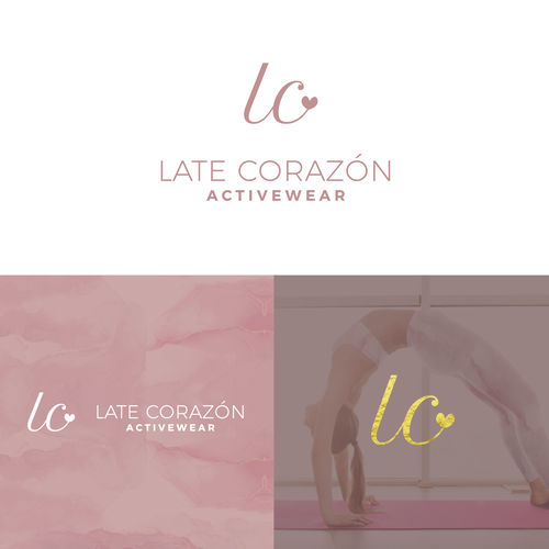 Activewear logo with the title 'Activewear Logo'