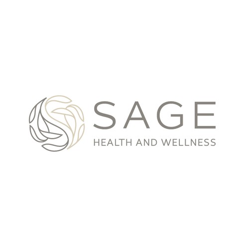 Health brand with the title 'Sage Health and Wellness'