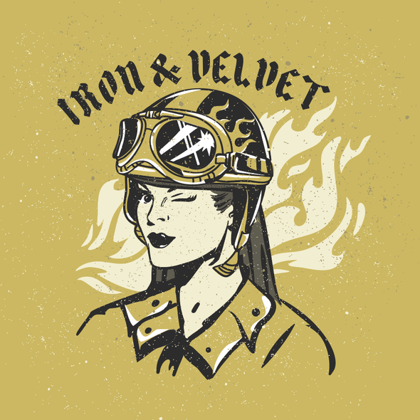 Vector design with the title 'T-shirt design'