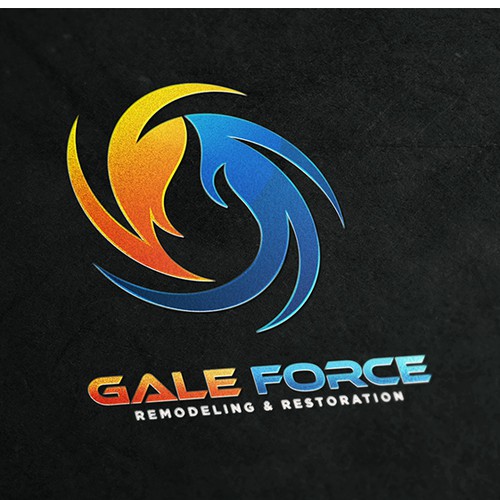Hurricane logo with the title 'Gale Force'