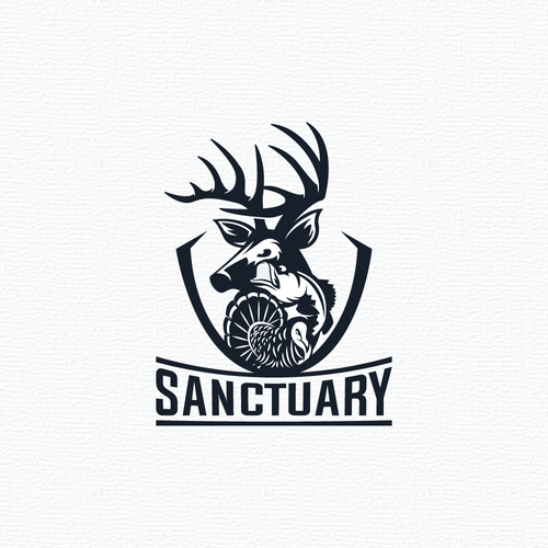 Bass design with the title 'Sanctuary'