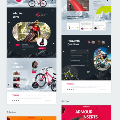 Interactive design for cycling people