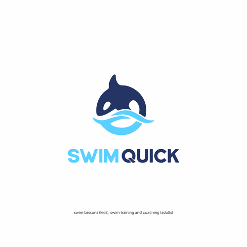Q logo with the title 'swim quick'