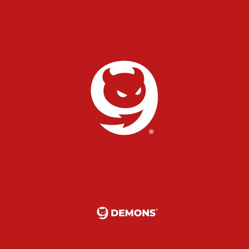 Demon logo with the title '9 DEMONS'