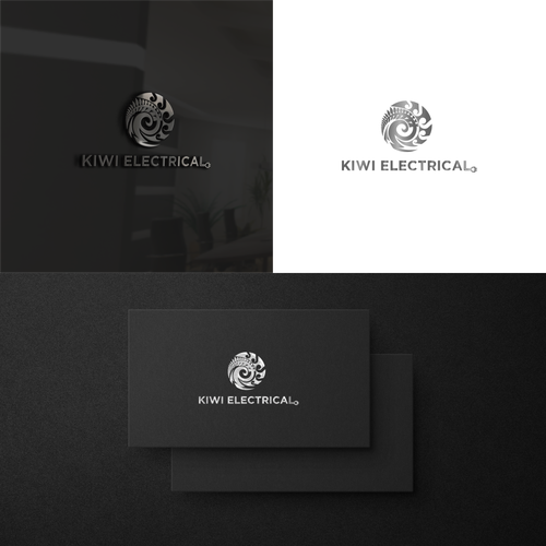 Fern logo with the title 'The logo blends the iconic New Zealand silver fern with a circular energy'