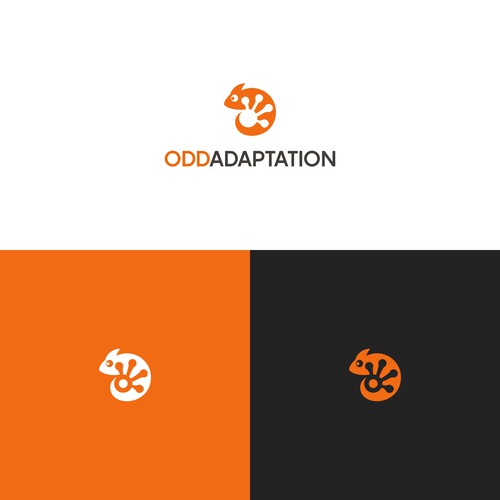 Chameleon logo with the title 'Odd adaptation'