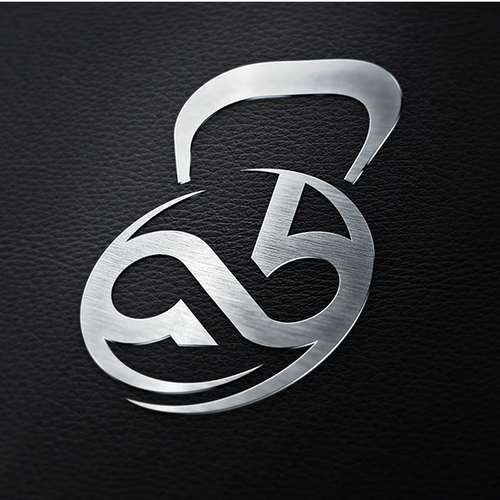 Kettlebell logo with the title 'Personal Training Logo'