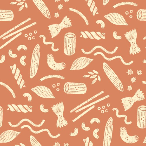 Surface pattern artwork with the title 'Pattern design for baby apparel'