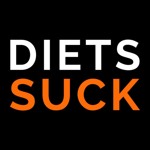Diet design with the title 'Diets Suck App Icon'