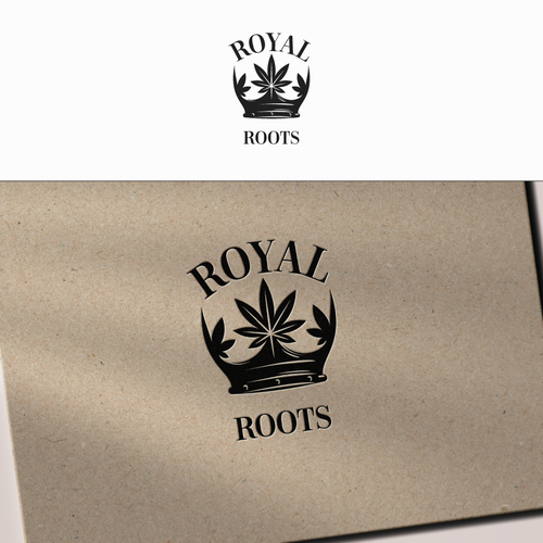 Royal design with the title 'logo design entry'