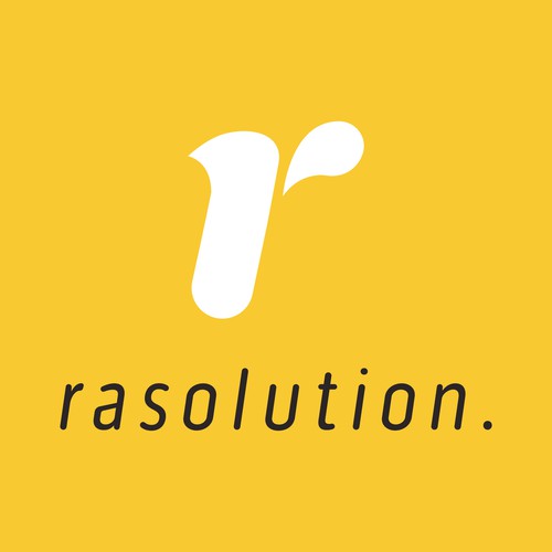 Cool brand with the title 'Logo design for Rasolution'