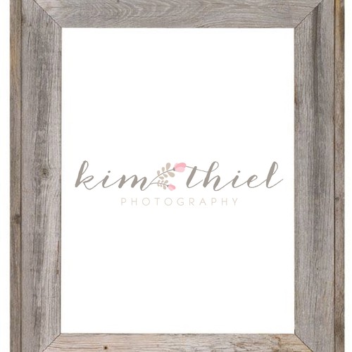 Romantic logo with the title 'photography logo'