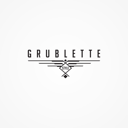 Blogger design with the title 'Fashion Blogger / influencer the name Grublette Style'