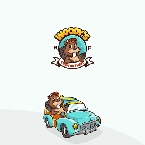 Beaver logo with the title 'Beaver logo'