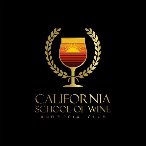 California logo with the title 'School Of WIne'