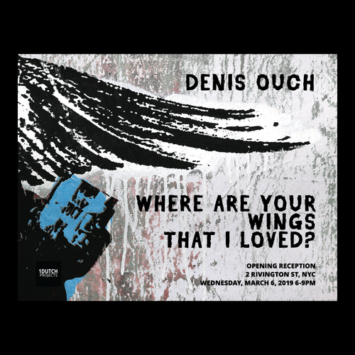 Graffiti design with the title 'Staggering promo poster'