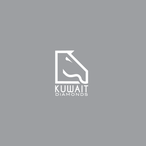 Sports apparel logo with the title 'kuwait diamond'