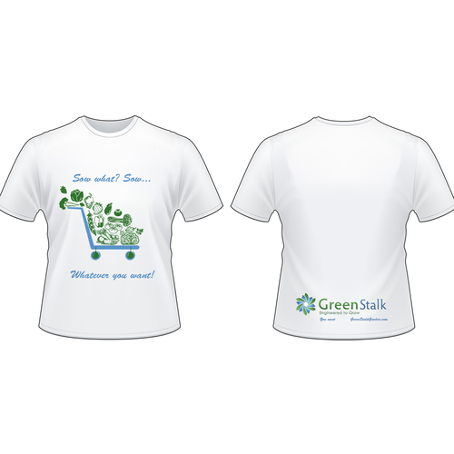 Fruit t-shirt with the title 't-shirt'